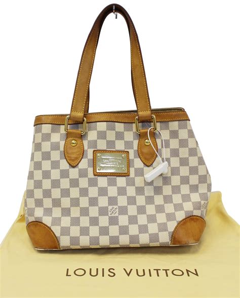 louis vuitton damier azur hampstead|louis vuitton hampstead tote.